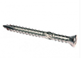 Vis inox spéciale terrasse double filetage