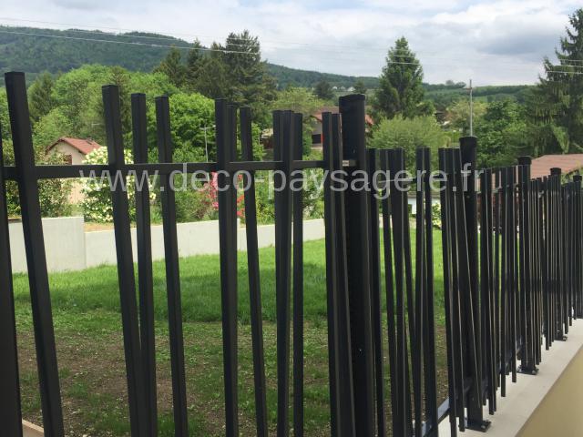 Panneaux de clôture rigides Ht.123 x Lg.250 cm Vert